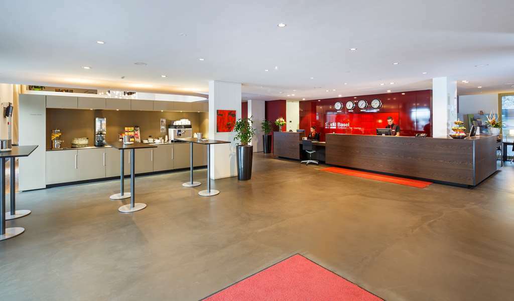 Hotel Stuecki Basel Interiør billede